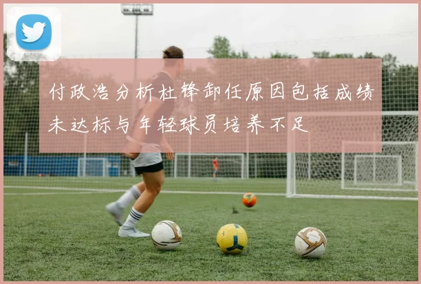 付政浩分析杜锋卸任原因包括成绩未达标与年轻球员培养不足